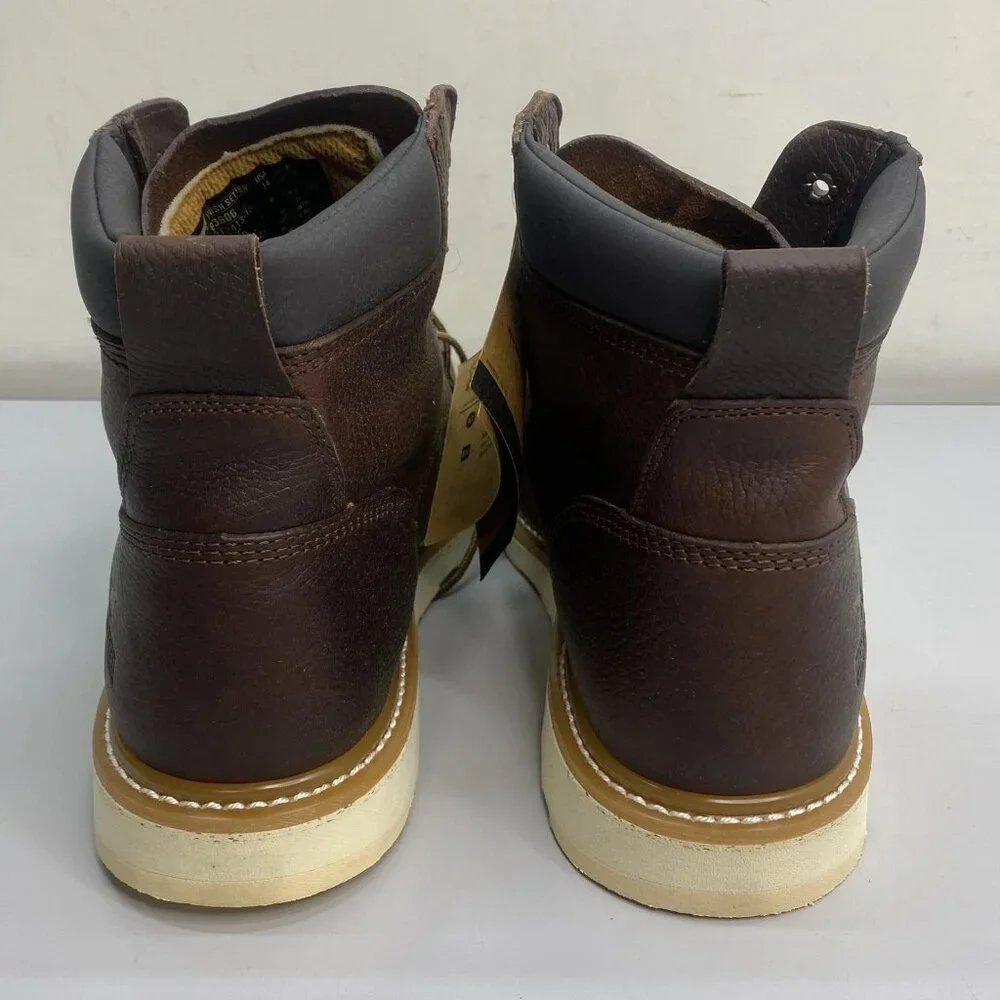 Irish Setter Ashby Men's Size 14 Brown Leather Aluminum Toe Safety Work Boots